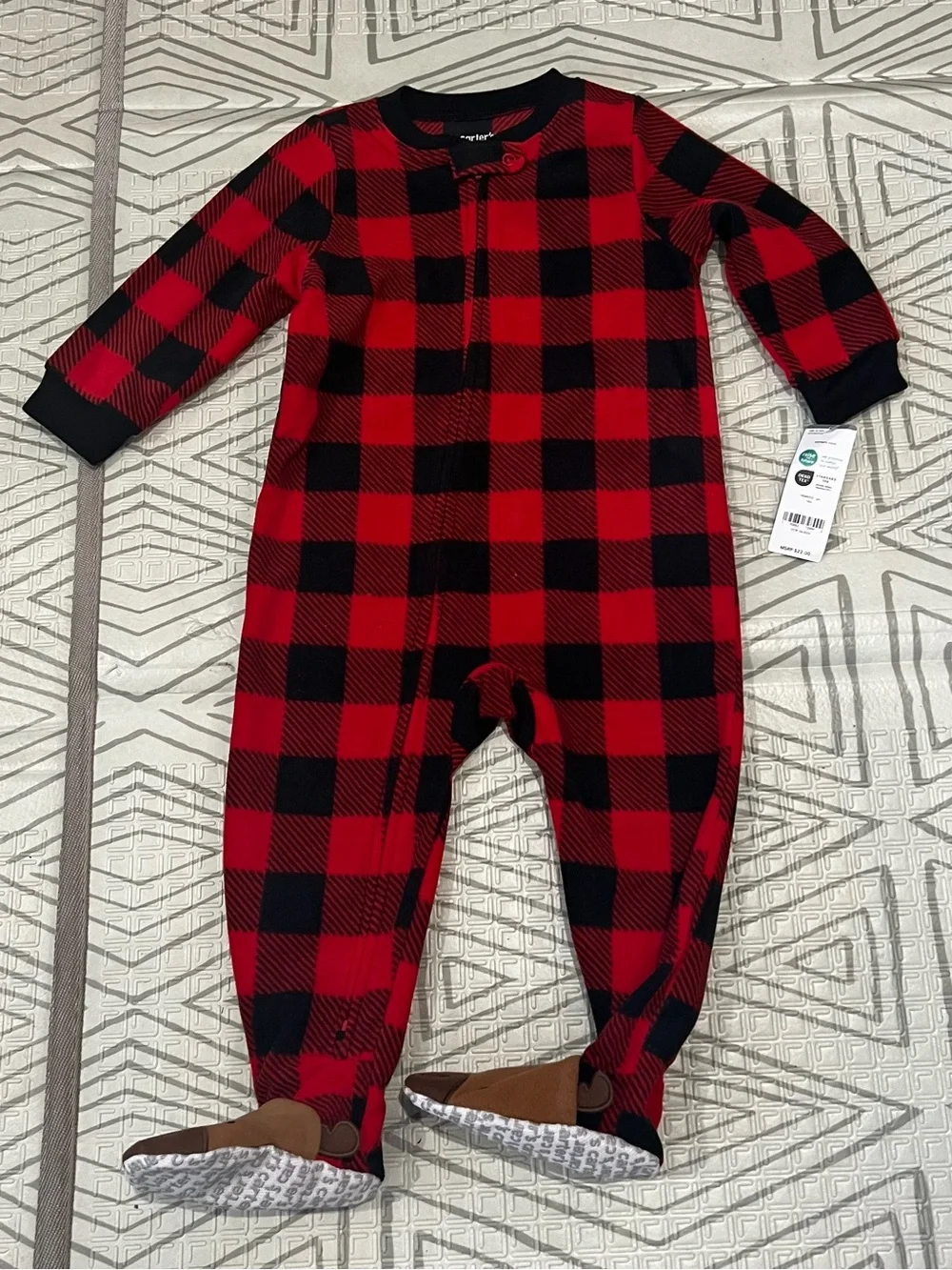 4 Carter's Footed One-Piece  3 with tags  and one with not tag